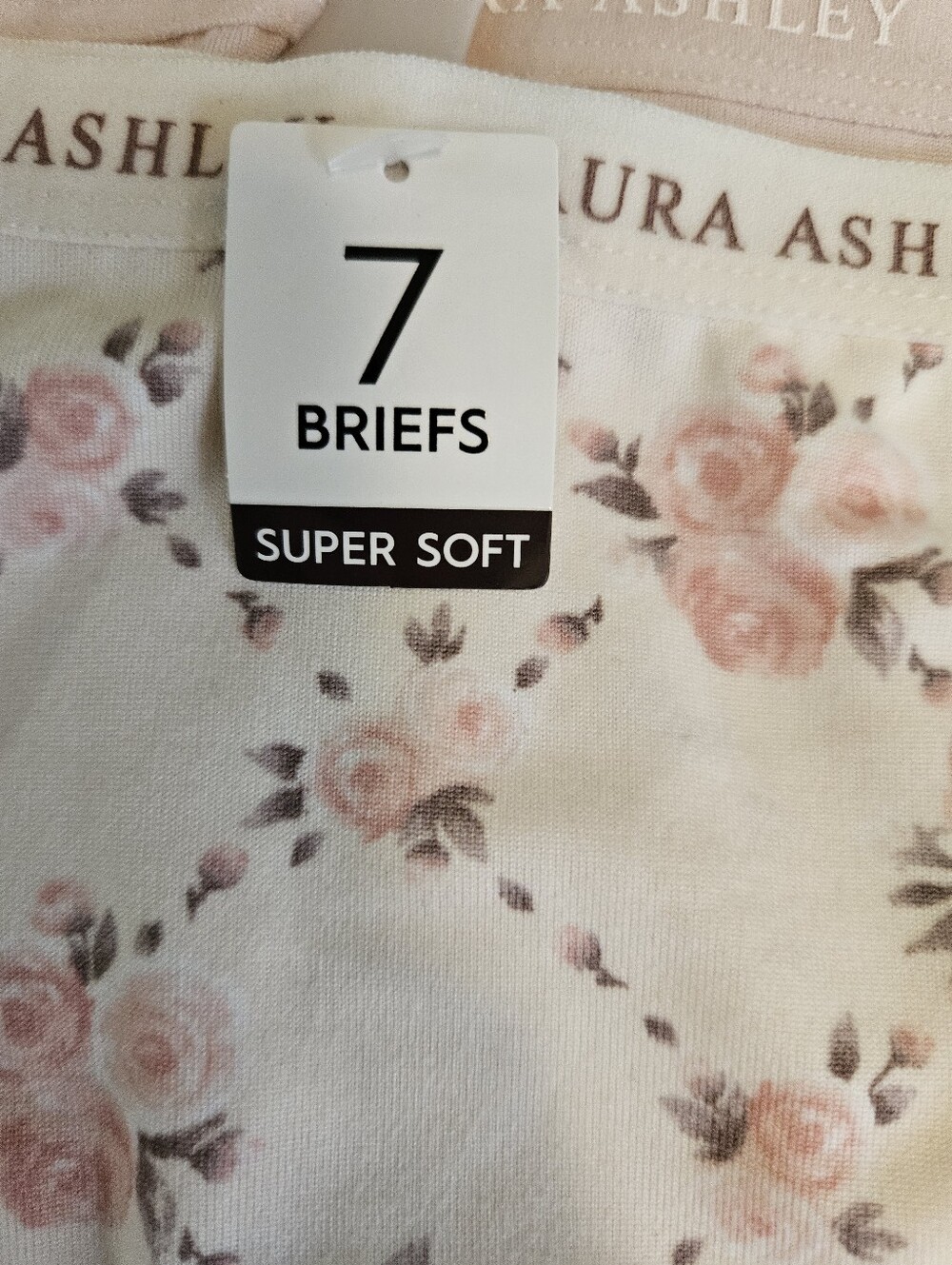 NWT Laura Ashley Women's Brief Underwear Pack of 7 Floral Multi, Size XL - Picture 4 of 11